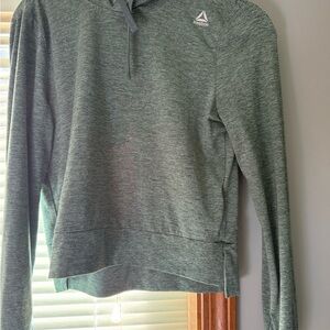 Reebok Women's Forest Green Pullover Hoodie